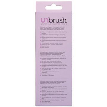Unbrush Detangling Paddle Hair Brush - Orchid
