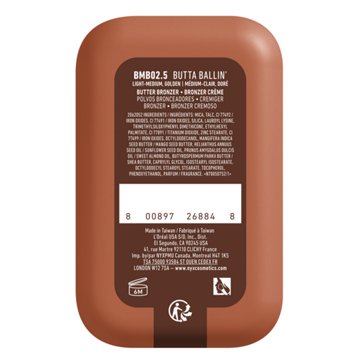 NYX Buttermelt Bronzer - Butta Ballin' (Light-Medium, Golden)