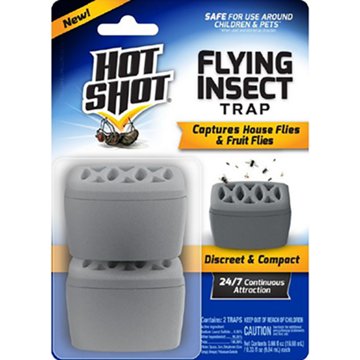 Hot Shot Flying Insect Trap, 2 pk