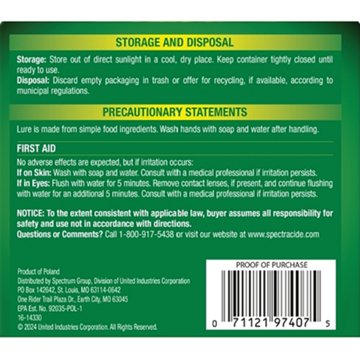 Spectracide Wasp, Hornet & Yellowjacket Trap Refill