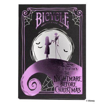 Bicycle Disney The Nightmare Before Christmas Inspired Playing Cards