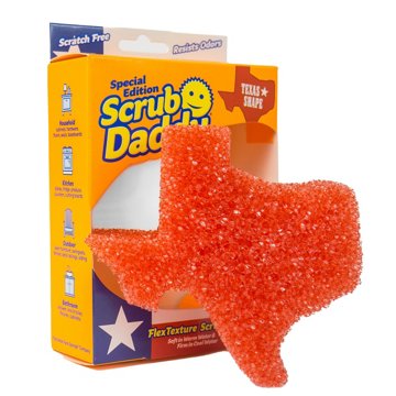 Scrub Daddy Texas Shaped Special Edition Sponge