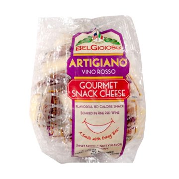 BelGioioso Artigiano Gourmet Snack Cheese - Vino Rosso