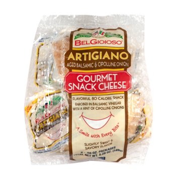 BelGioioso Artigiano Gourmet Snack Cheese - Balsamic & Cipolline Onion