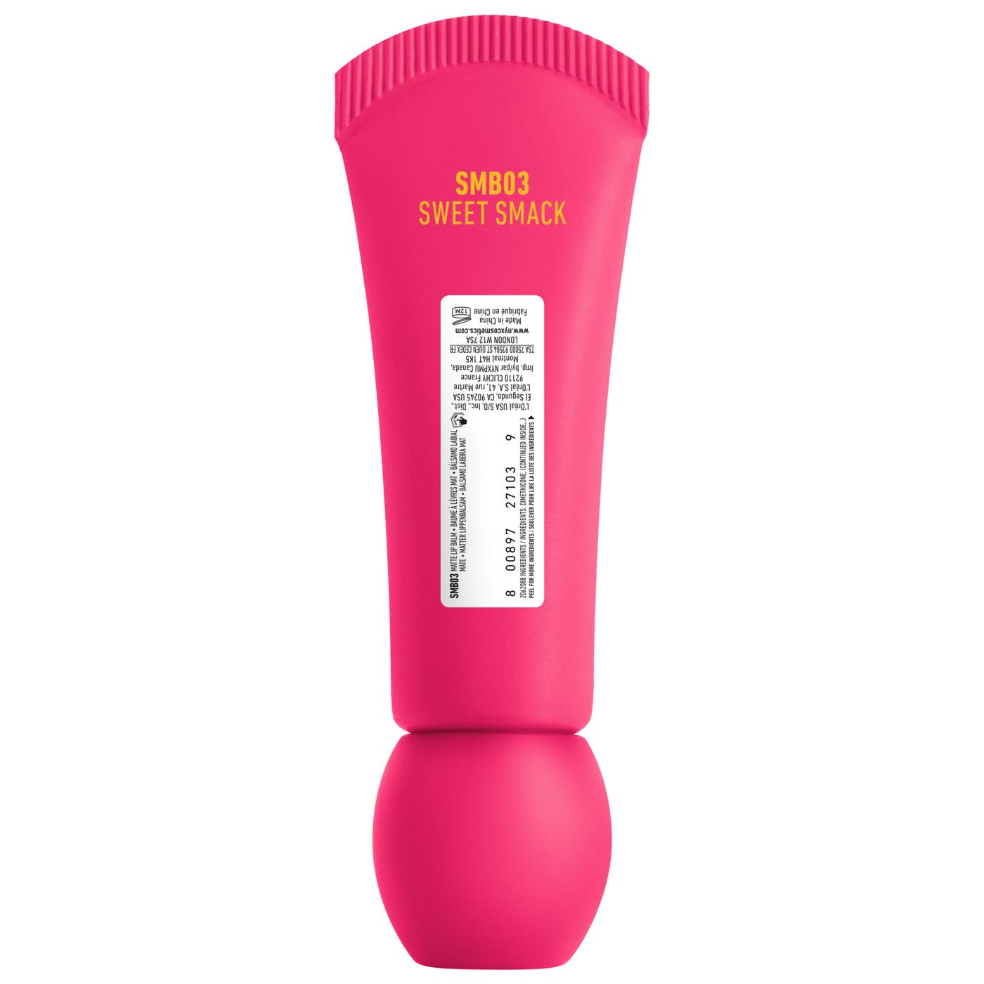 NYX Smushy Matte Lip Balm - Sweet Smack; image 3 of 5