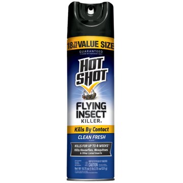 Hot Shot Flying Insect Killer - Clean Fresh Scent