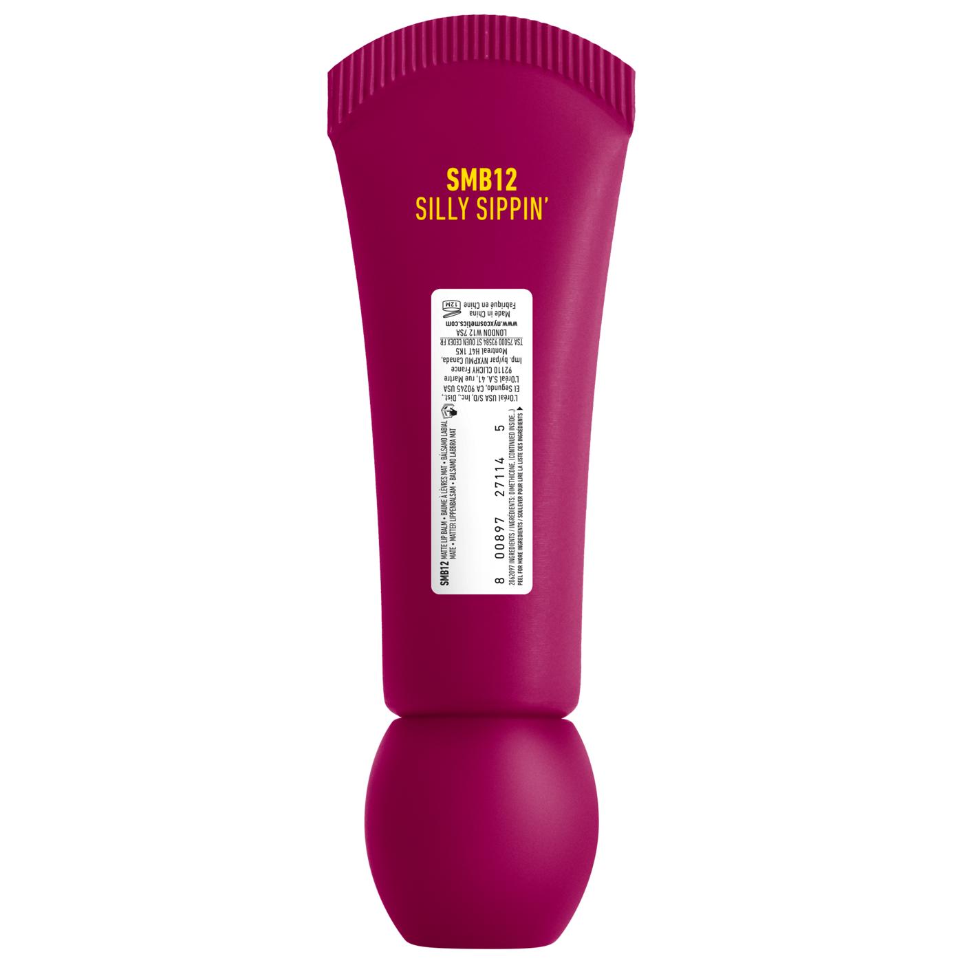 NYX Smushy Matte Lip Balm - Silly Sippin'; image 5 of 5