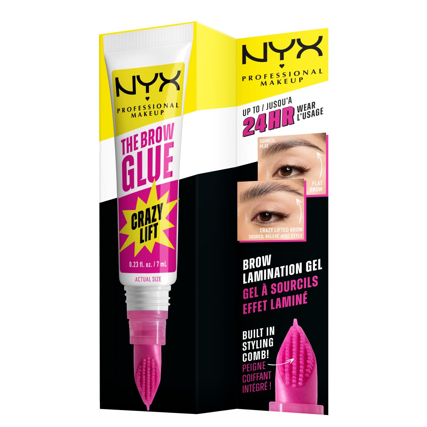 NYX The Brow Glue Crazy Lift; image 5 of 7