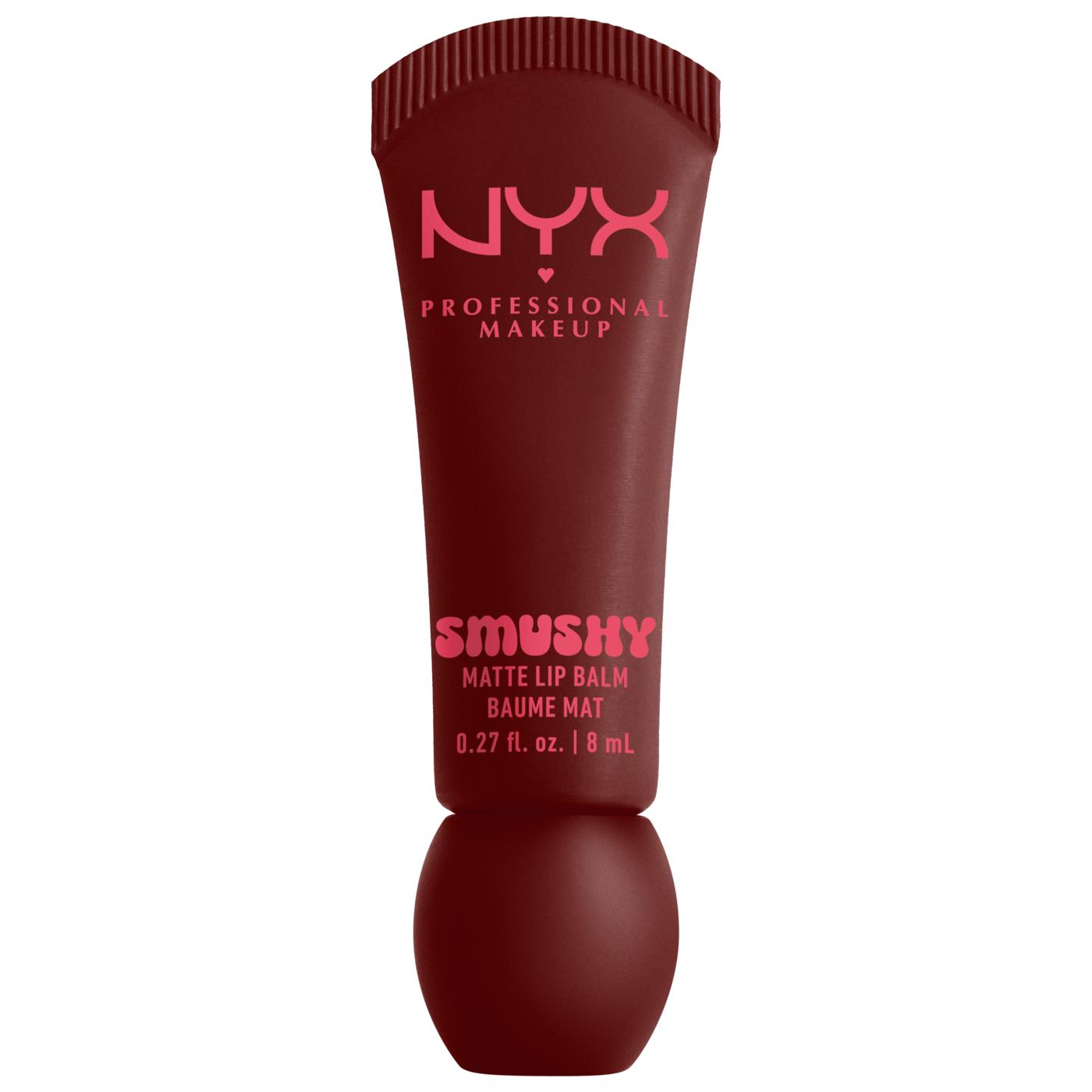 NYX Smushy Matte Lip Balm - Smudge Fudge; image 1 of 4