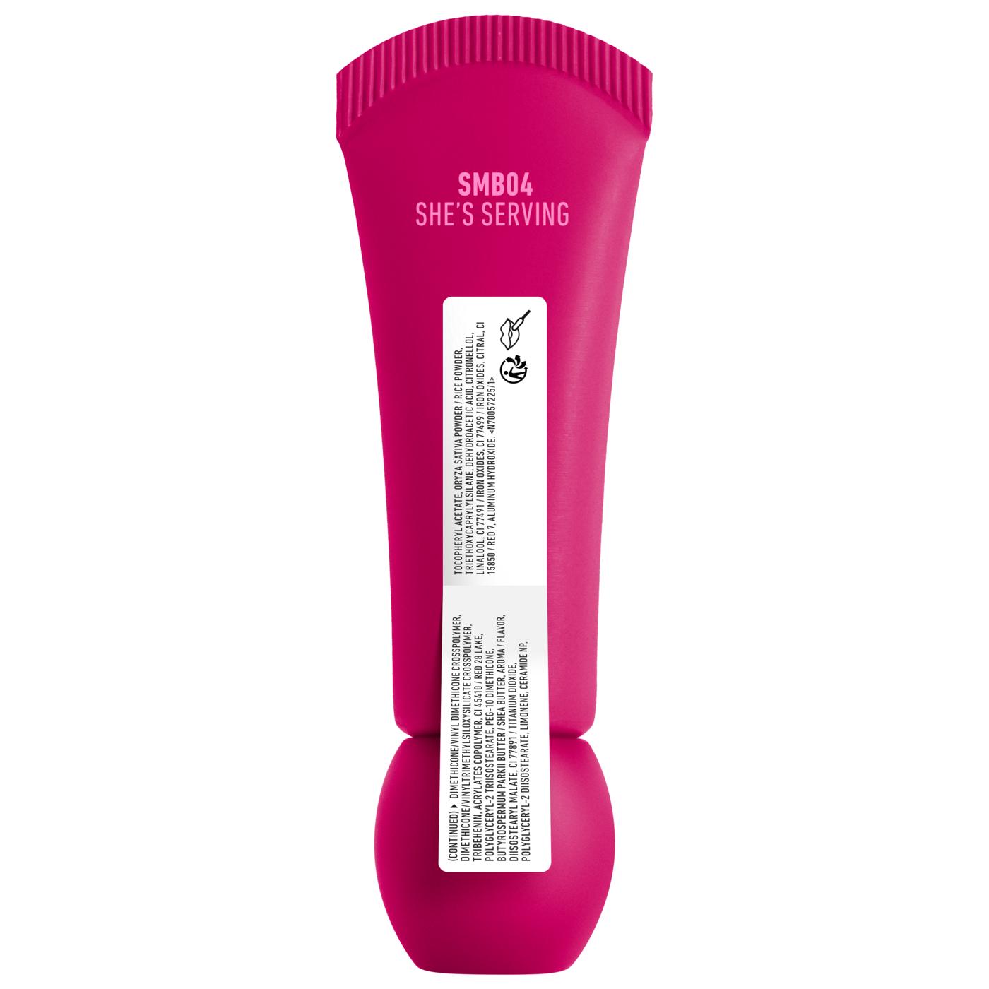 NYX Smushy Matte Lip Balm - She's Serving; image 5 of 5