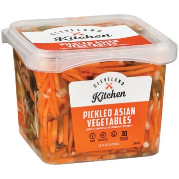 Cleveland Kitchen Pickled Asian Vegetables, 16 oz