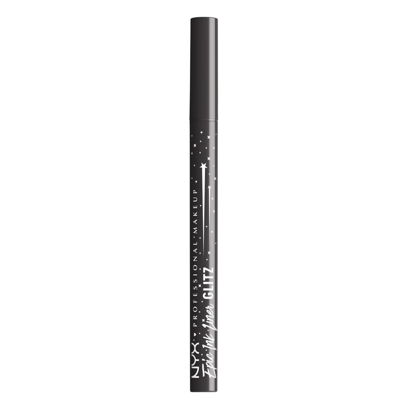 NYX Epic Ink Glitz Liquid Eyeliner - Graphite Glitz; image 4 of 4