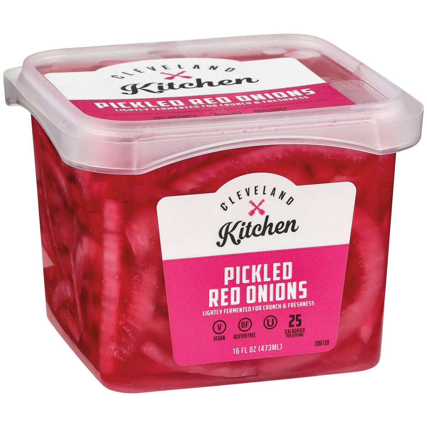 Cleveland Kitchen Pickled Red Onions; image 1 of 2