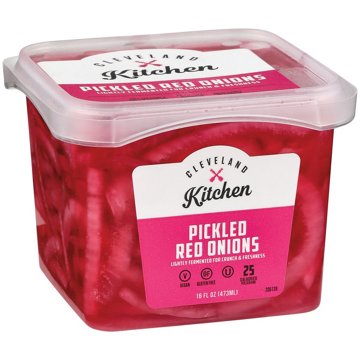 Cleveland Kitchen Pickled Red Onions, 16 oz