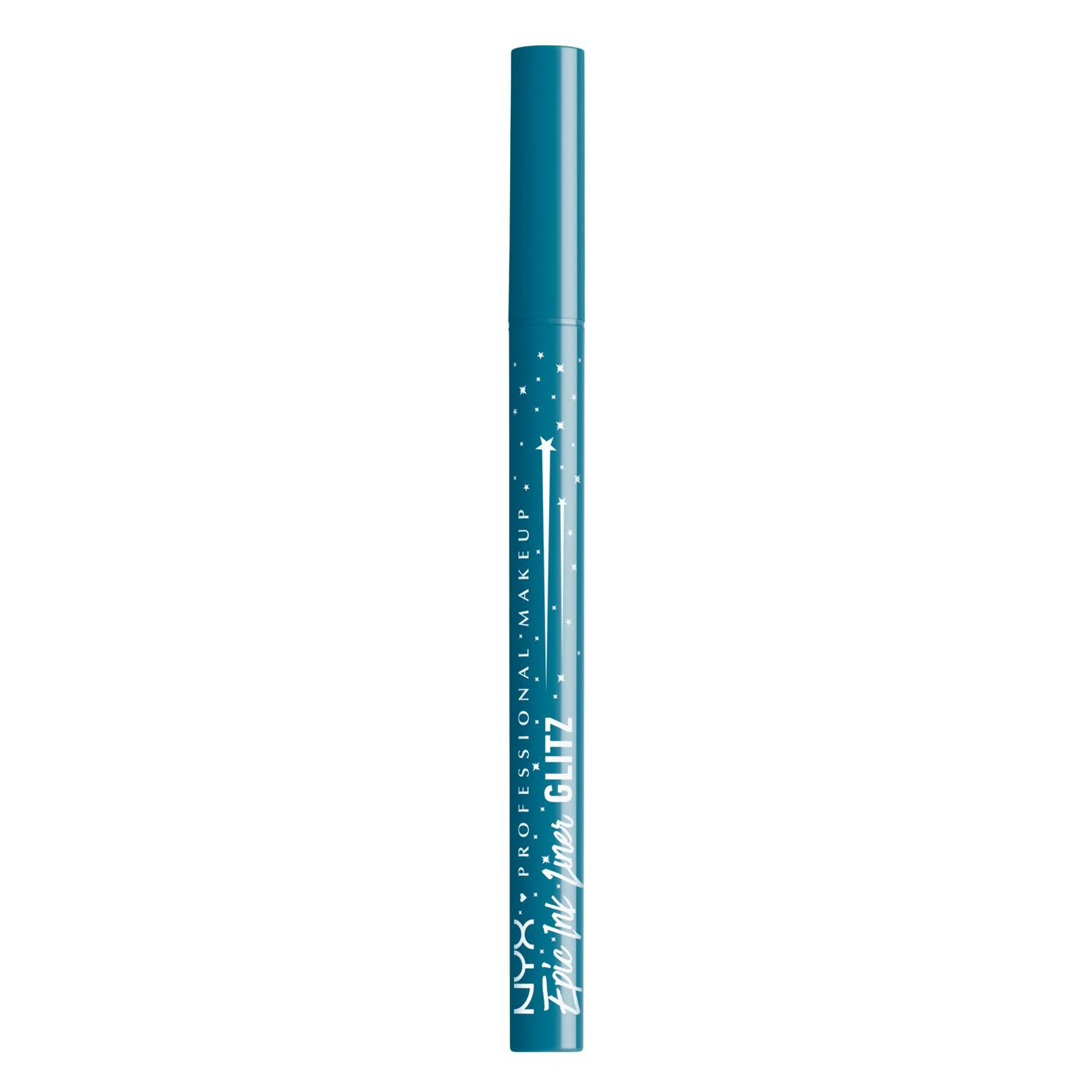 NYX Epic Ink Glitz Liquid Eyeliner - Tapered Twinkle; image 4 of 4