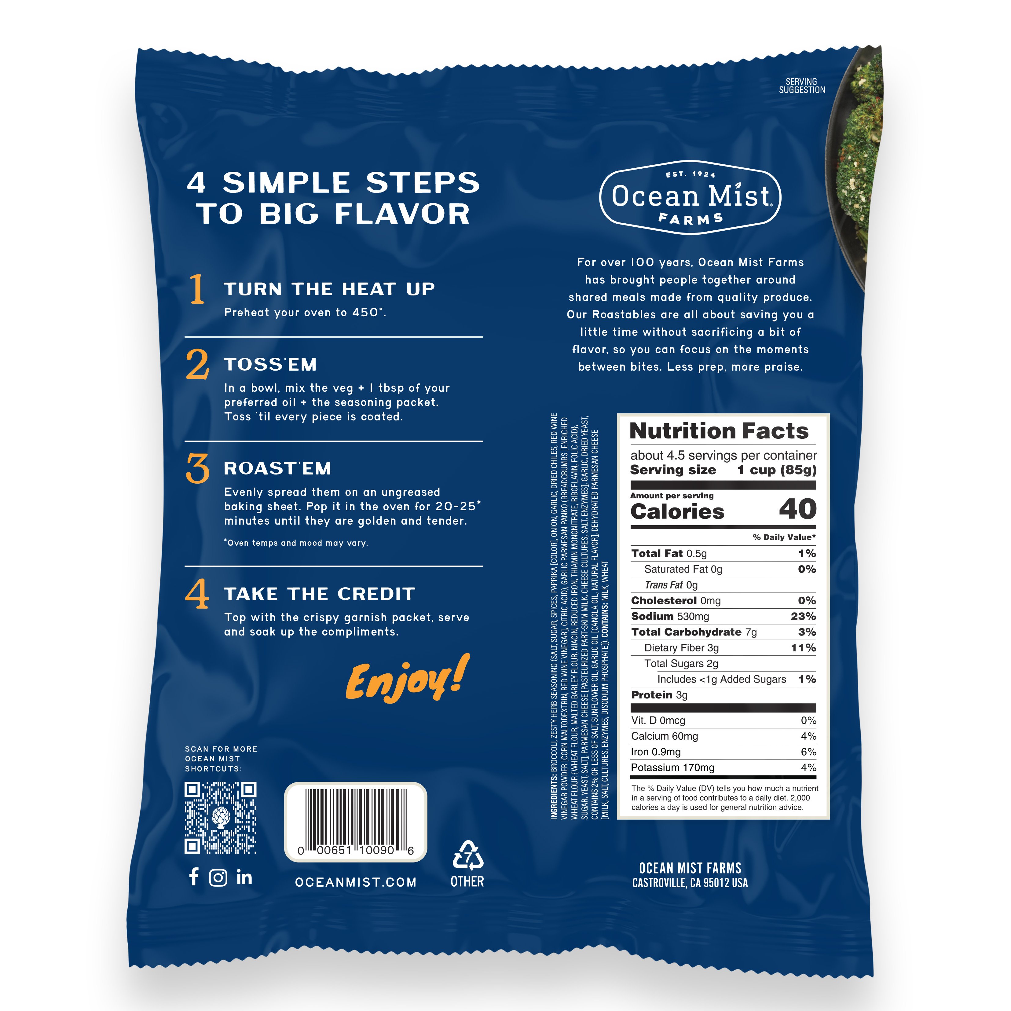 【broccoli】 Simply Steam® Broccoli Florets