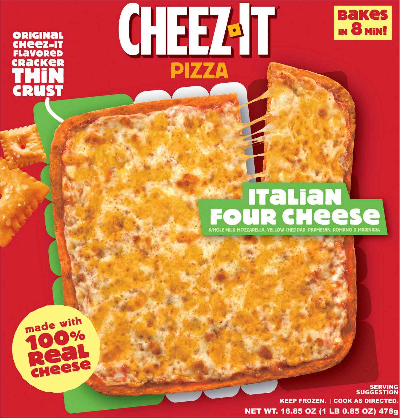 Cheez-It Pizza - Italian Four Cheese; image 1 of 2