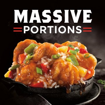 Banquet MEGA Bowls Sweet & Sour Chicken Frozen Meal
