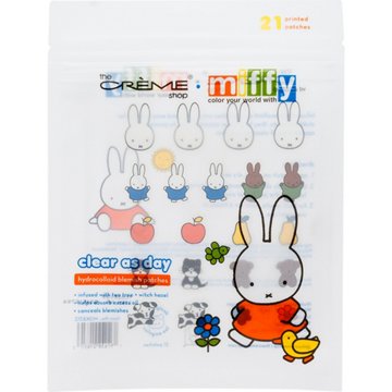 The Crème Shop The Creme Shop X Miffy Clear As Day Hydrocolloid Blemish Patches, 21 ct