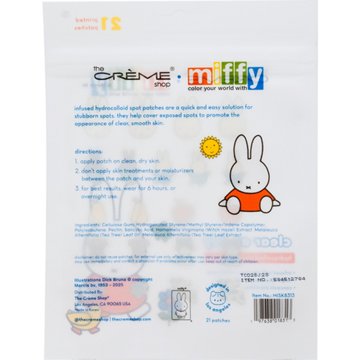 The Crème Shop The Creme Shop X Miffy Clear As Day Hydrocolloid Blemish Patches