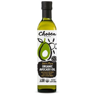 Chosen Foods 100% Pure Organic Avocado Oil, 16.9 oz