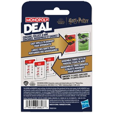 Monopoly Deal Harry Potter Edition Card Game