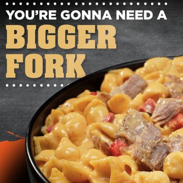 DEVOUR Big Bowl Spicy Gochujang Pork Mac & Cheese