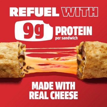 Hot Pockets Steak & Cheddar Crispy Crust Frozen Sandwiches
