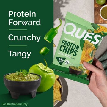 Quest 19g Protein Baked Tortilla Style Chips - Salsa Verde