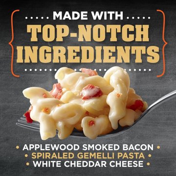 DEVOUR Big Bowl White Cheddar Mac & Cheese with Bacon