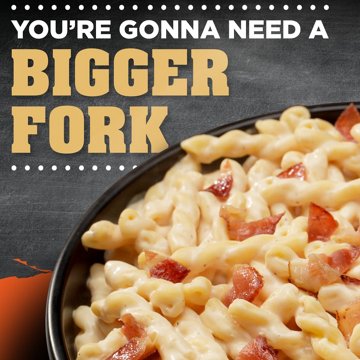 DEVOUR Big Bowl White Cheddar Mac & Cheese with Bacon