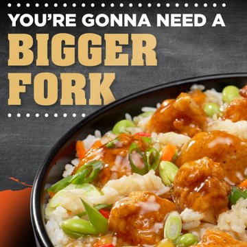 DEVOUR Big Bowl Spicy Fried Chicken with Sweet & Spicy Glaze