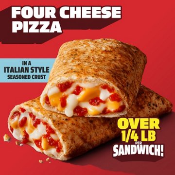 Hot Pockets Four Cheese Pizza Frozen Sandwiches