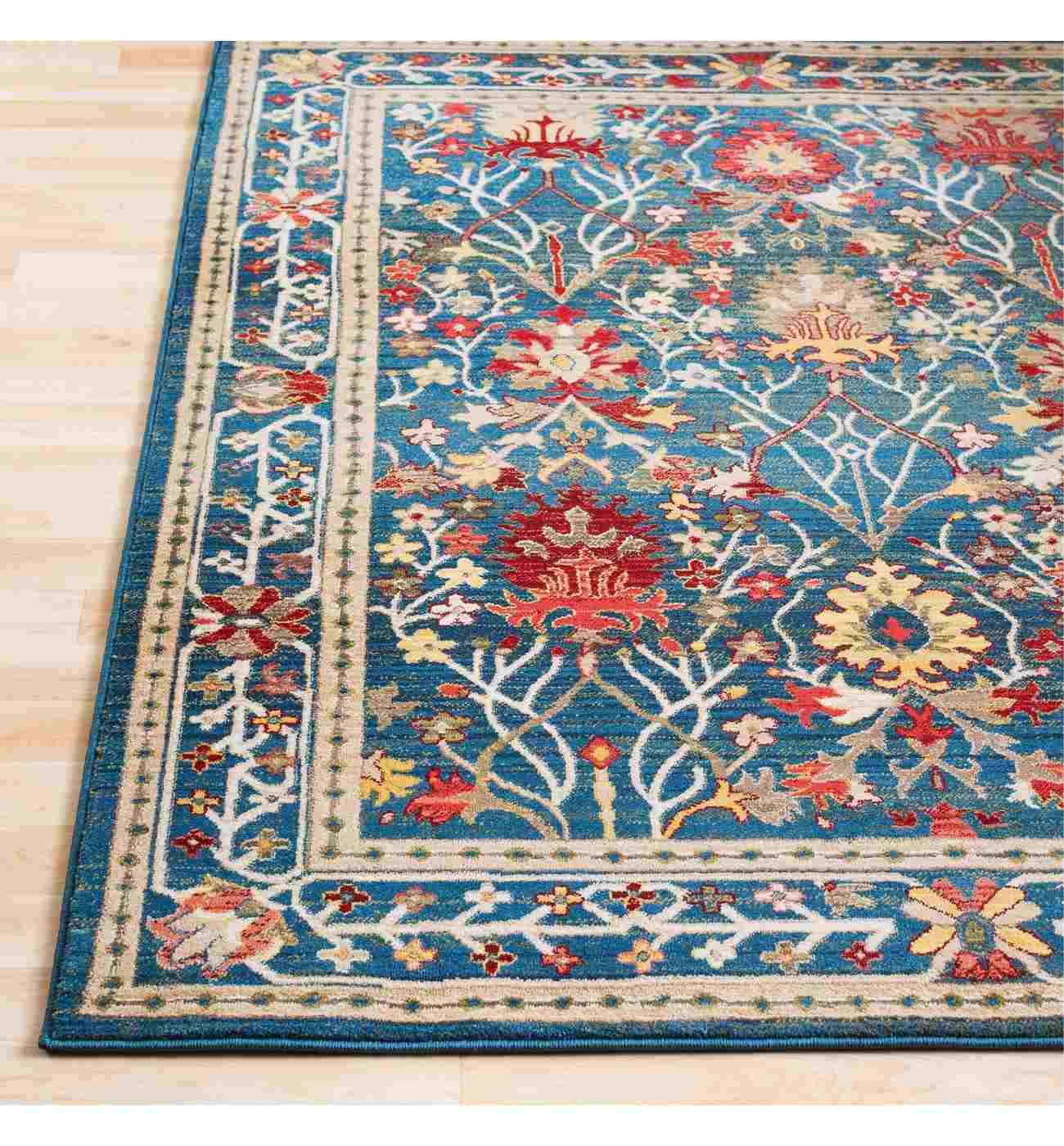 Surya Crafty Runner Rug - Blue - Shop Seasonal decor at H-E-B