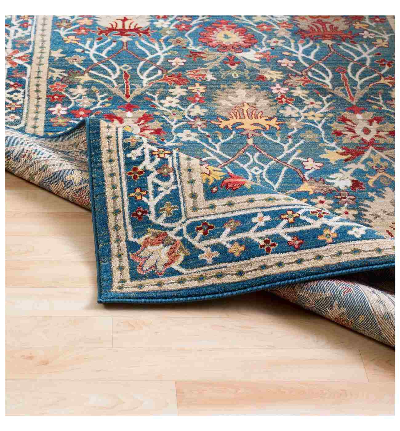 Surya Crafty Runner Rug - Blue - Shop Seasonal decor at H-E-B
