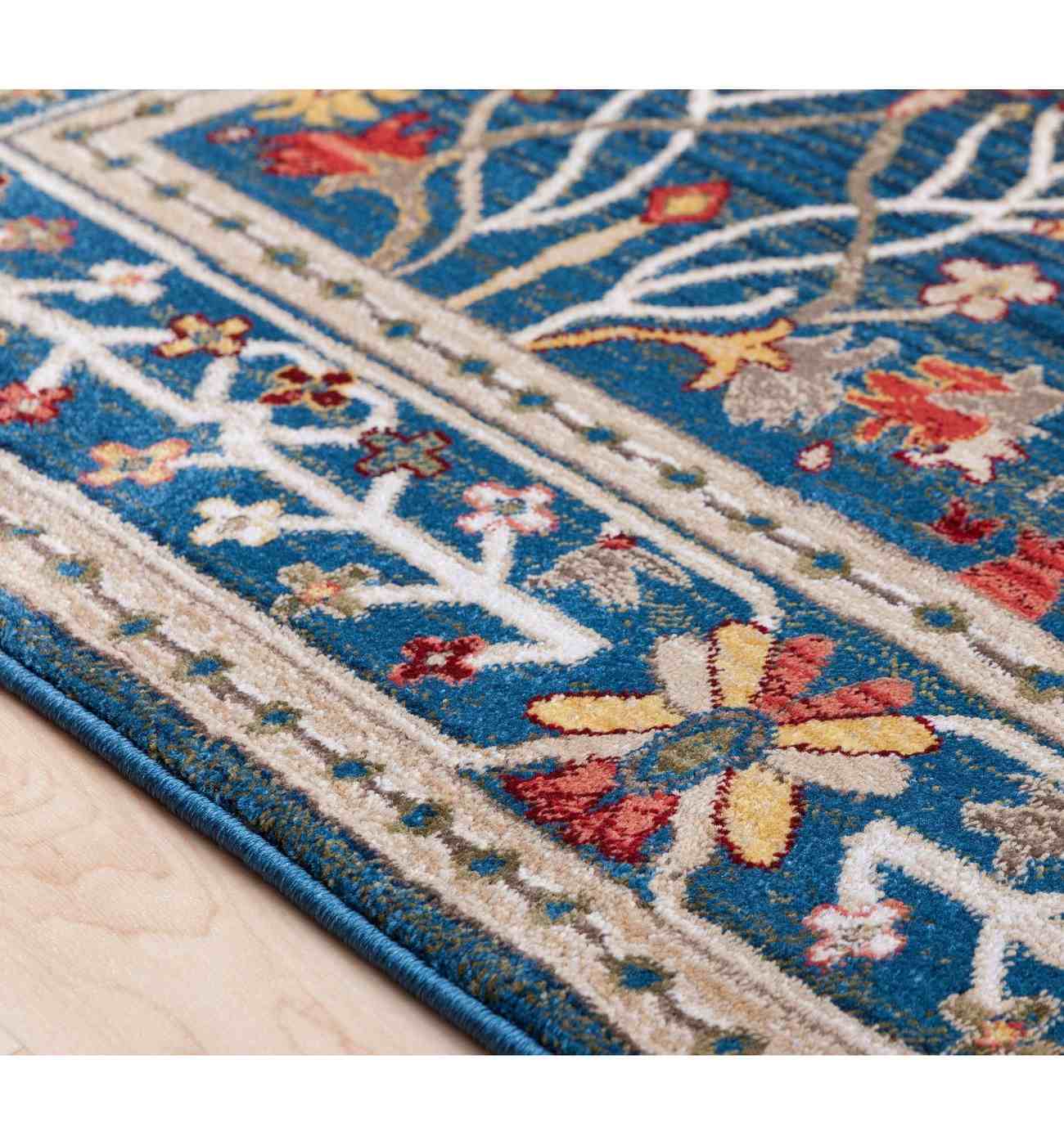 Surya Crafty Runner Rug - Blue - Shop Seasonal decor at H-E-B
