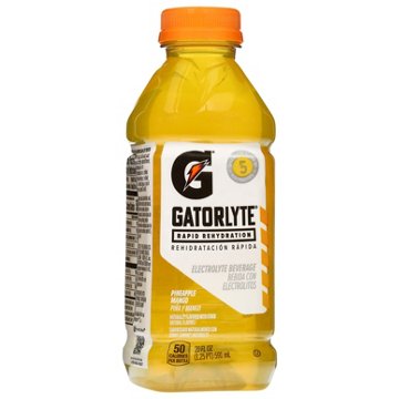Gatorade Gatorlyte Pineapple Mango Electrolyte Sports Drink Beverage