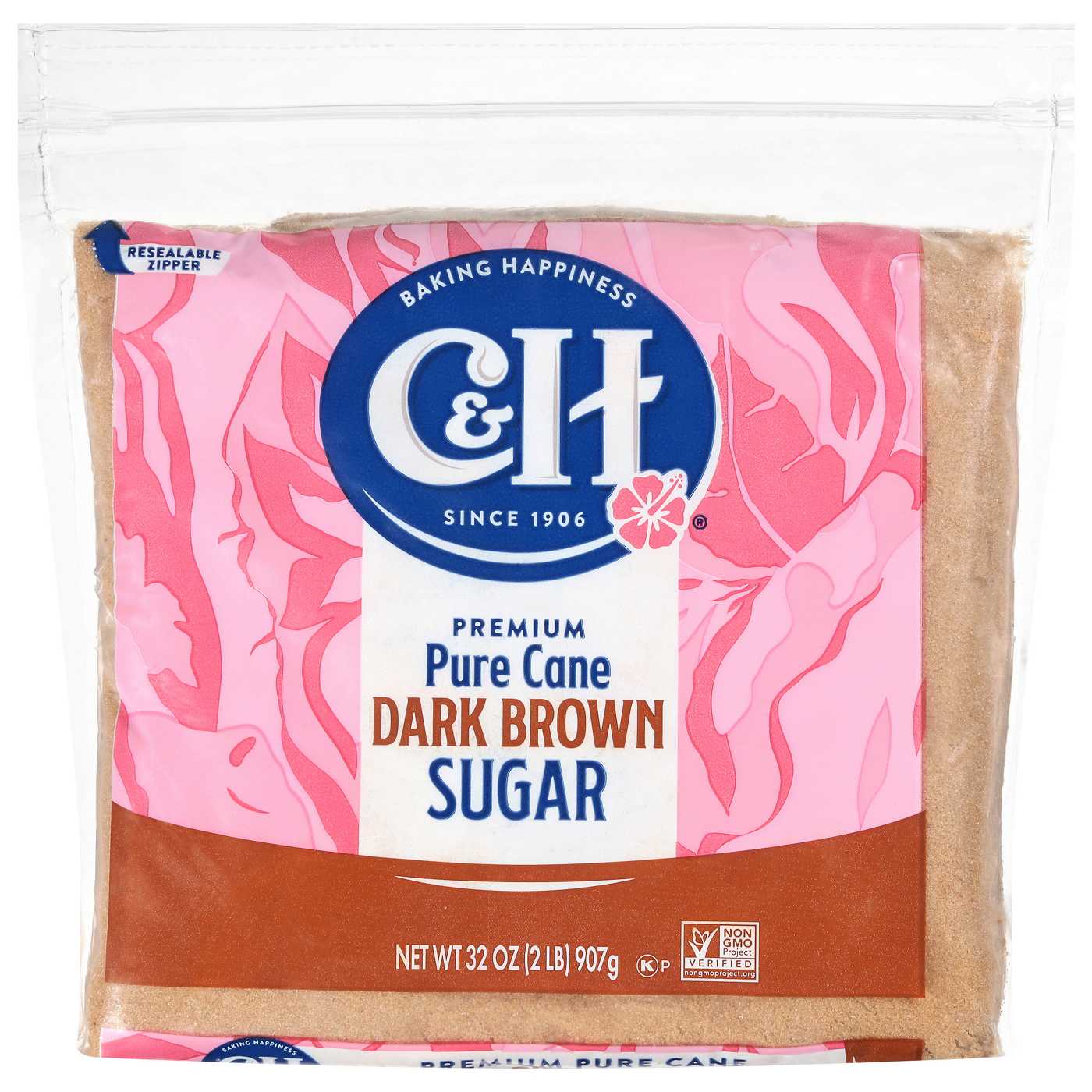 C&H Premium Pure Cane Dark Brown Sugar; image 1 of 2