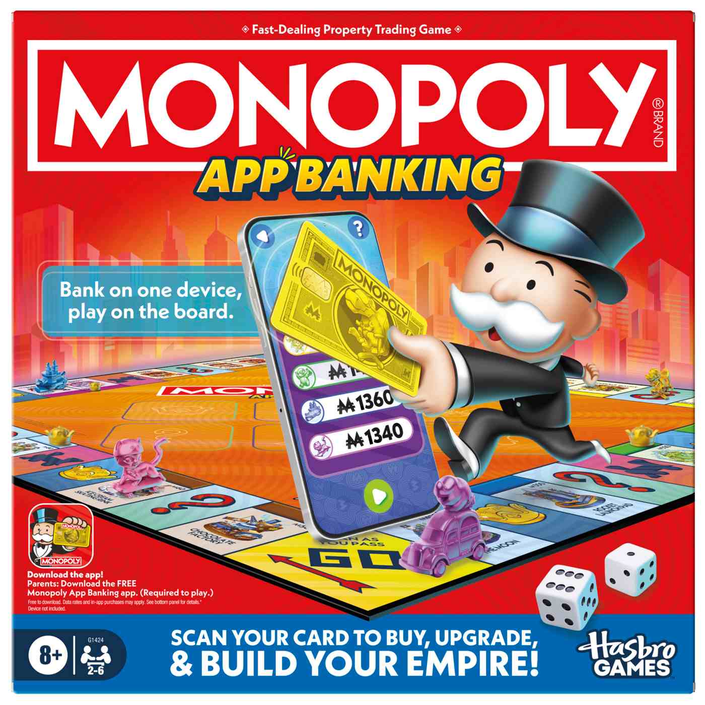 Monopoly App Banking Edition Board Game; image 1 of 5