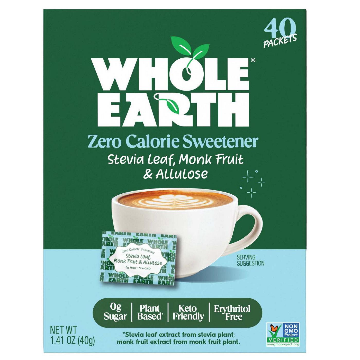 Whole Earth Sweetener Company Zero Calorie Sweetener Packets; image 1 of 8