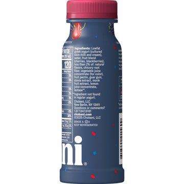Chobani 15G Protein Zero Sugar Added Yogurt Drink - Cherry Berry