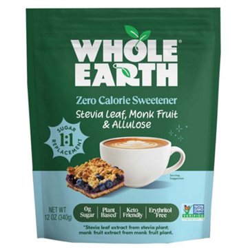 Whole Earth Sweetener Company Zero Calorie Sweetener, 12 oz