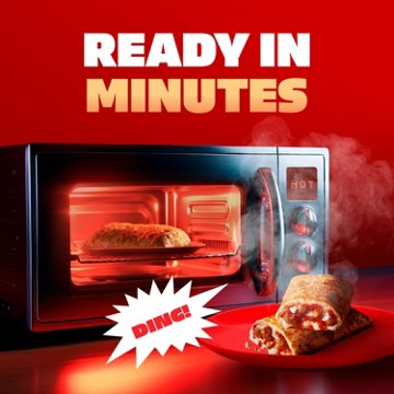 Hot Pockets Meatballs & Mozzarella Frozen Sandwiches