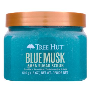 Tree Hut Shea Sugar Scrub - Blue Musk, 18 oz