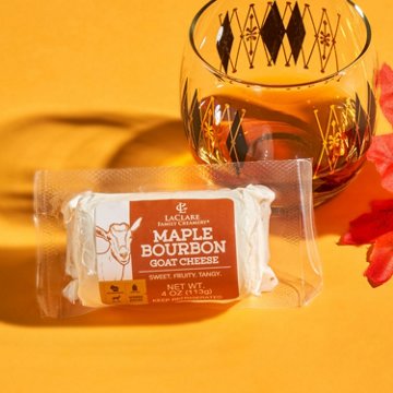 LaClare Creamery Goat Cheese Log - Maple Bourbon