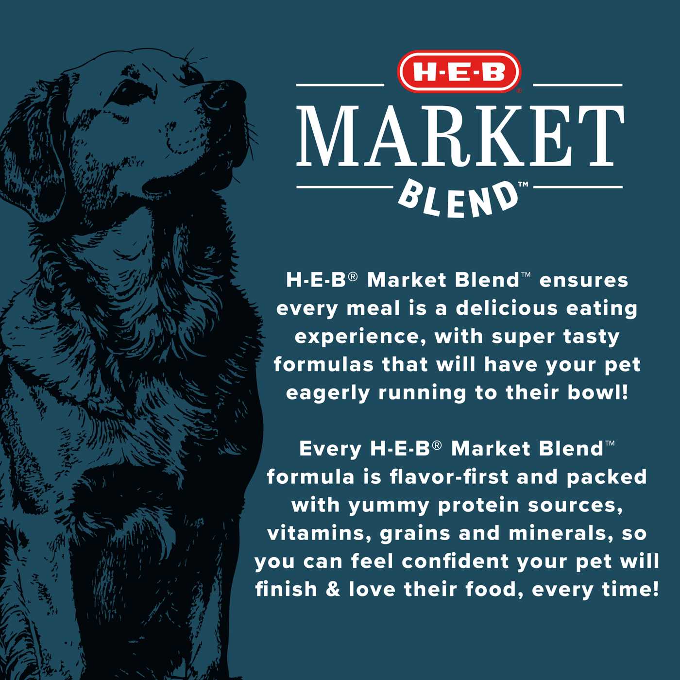 H-E-B Market Blend Senior Chicken Dry Dog Food; image 5 of 5