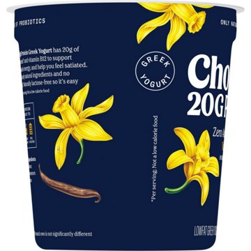 Chobani 20G Protein Low-Fat Vanilla Greek Yogurt, 32 oz