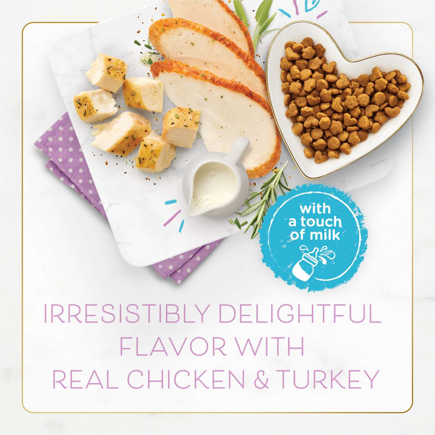 Fancy Feast Purina Dry Kitten Food - Savory Chicken and Turkey; image 3 of 4