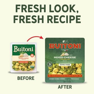Buitoni Mixed Cheese Tortellini Pasta - Family Size