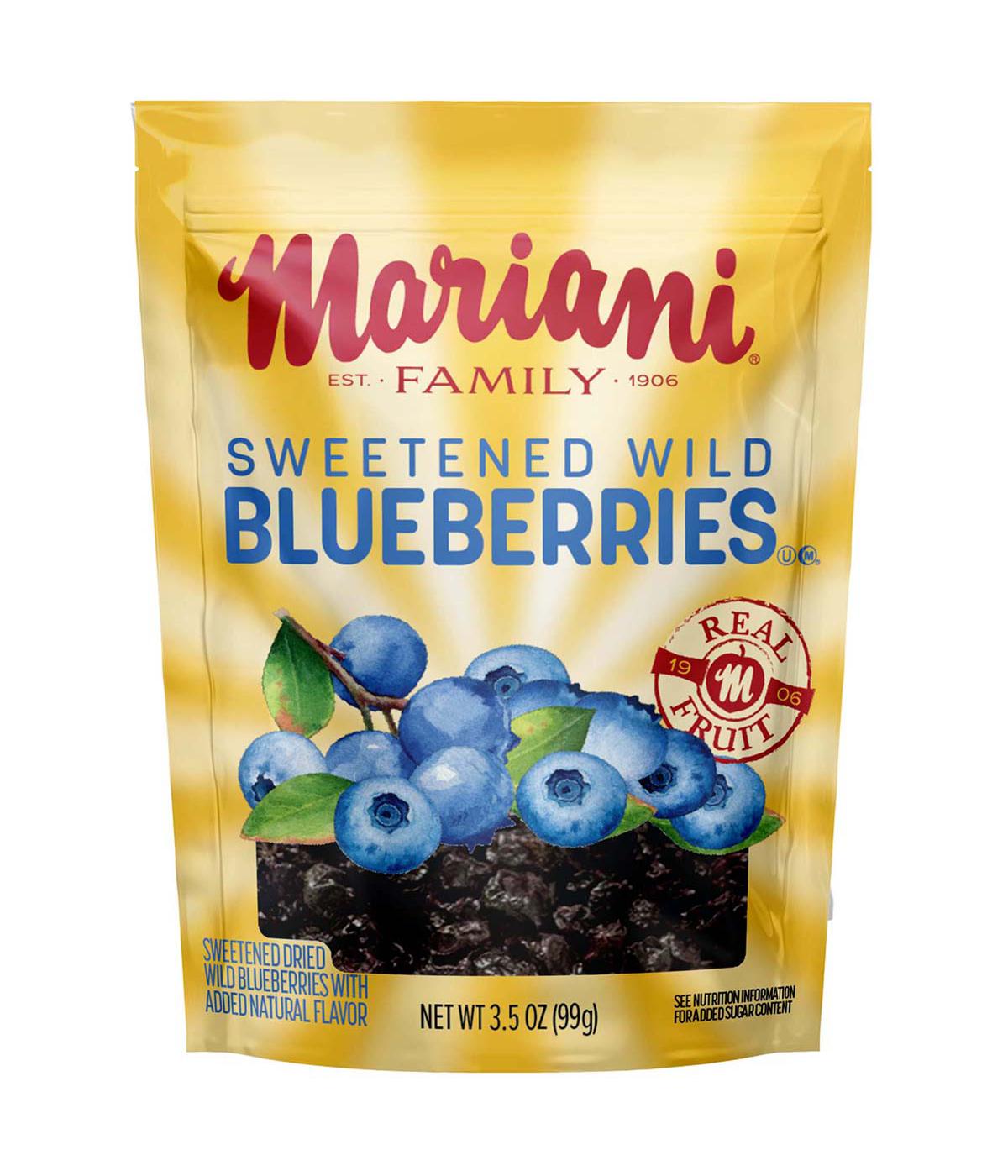 Mariani Sweetened Wild Blueberries; image 1 of 2